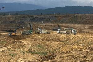 Ископ на јаловина РЕК Осломеј